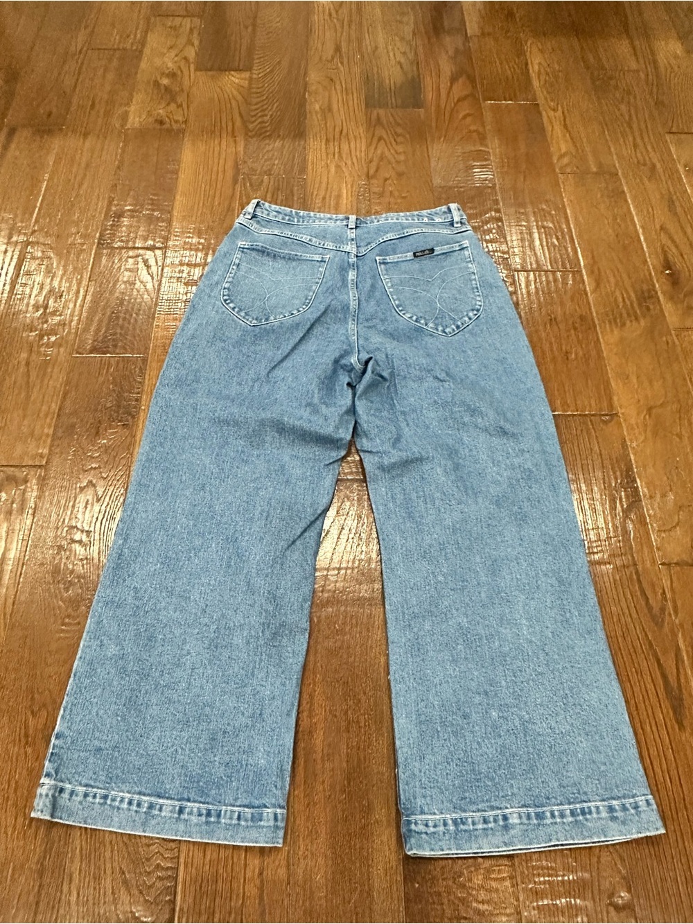 Rolla’s Sailor Rigid Denim High Rise Wide Leg Jeans - Picture 2 of 4
